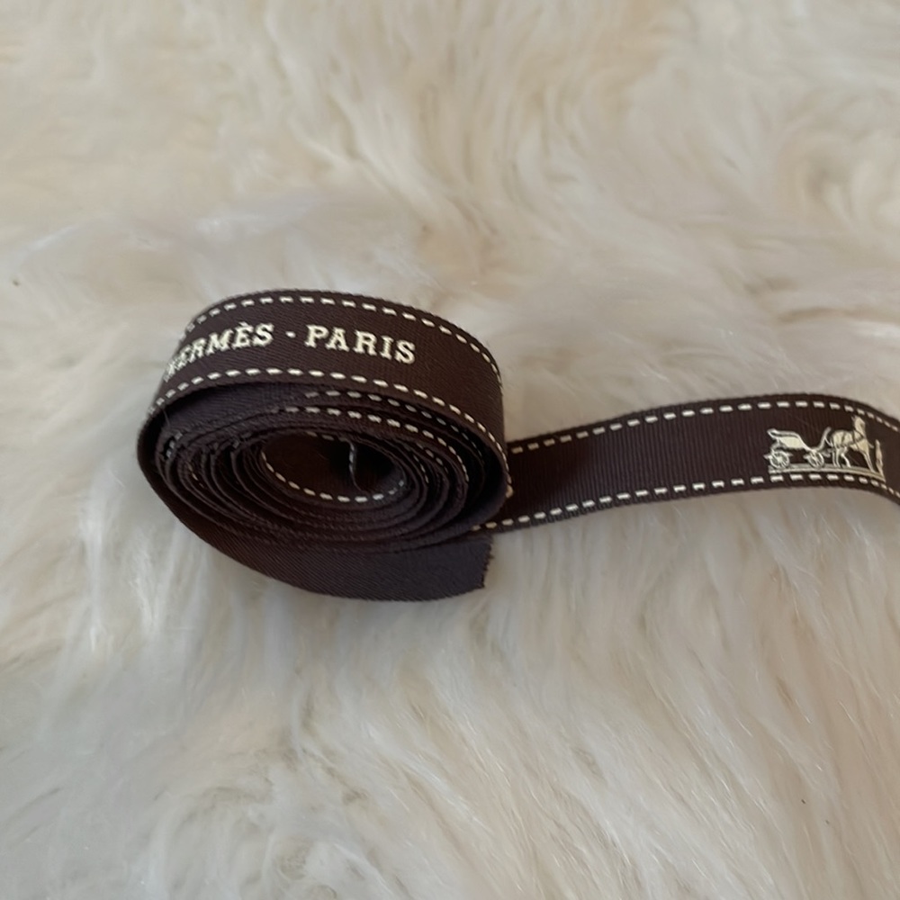 Authentic Hermes ribbon 🎀